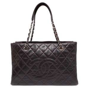Chanel Chain Tote Bag GST Matelasse Coco Mark Patent